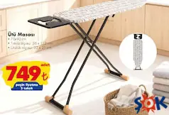 ÜTÜ MASASI 70X90 fiyat ve kampanya bilgisi